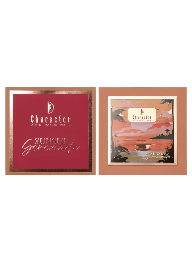 Character Character 4 Color Blush & Highlighter Palette